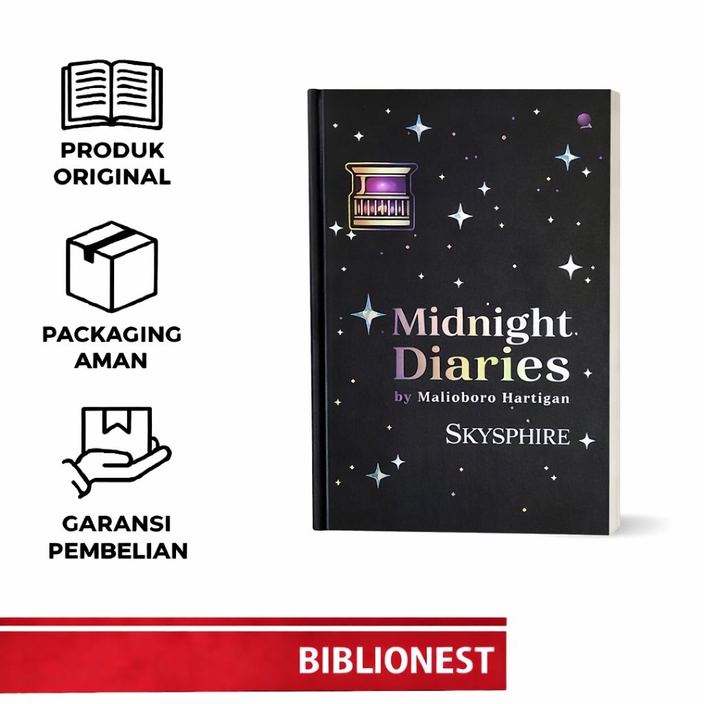 Jual Buku Novel Midnight Diaries - Kondisi Baru, Berkualitas, Ilustrasi ...
