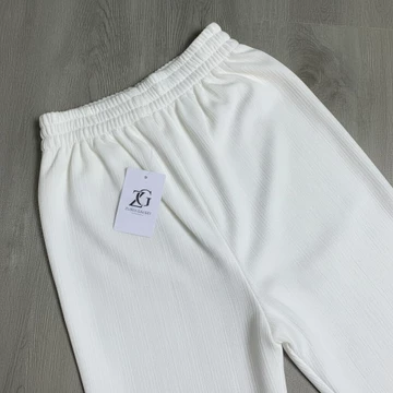 Celana Kulot Wanita Bahan Knit Premium Full Karet Pinggang