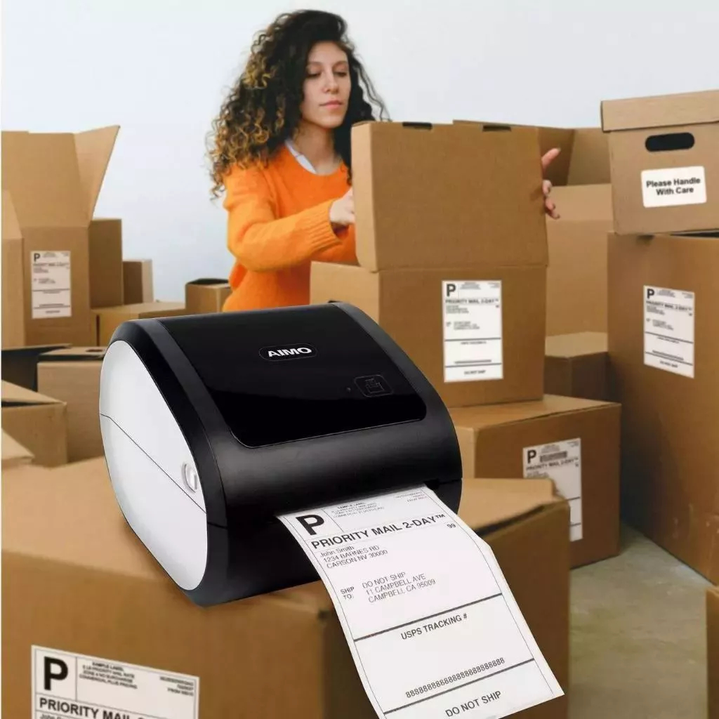 Jual Label Sticker Resi Thermal 78X100 ISI 300 Lembar Stiker Kertas ...