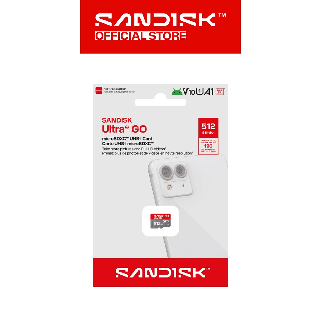 ( NEW ) SANDISK Ultra GO A1 MicroSDXC 32GB / 64GB / 128GB / 256GB UHS-I - QUGN (7)