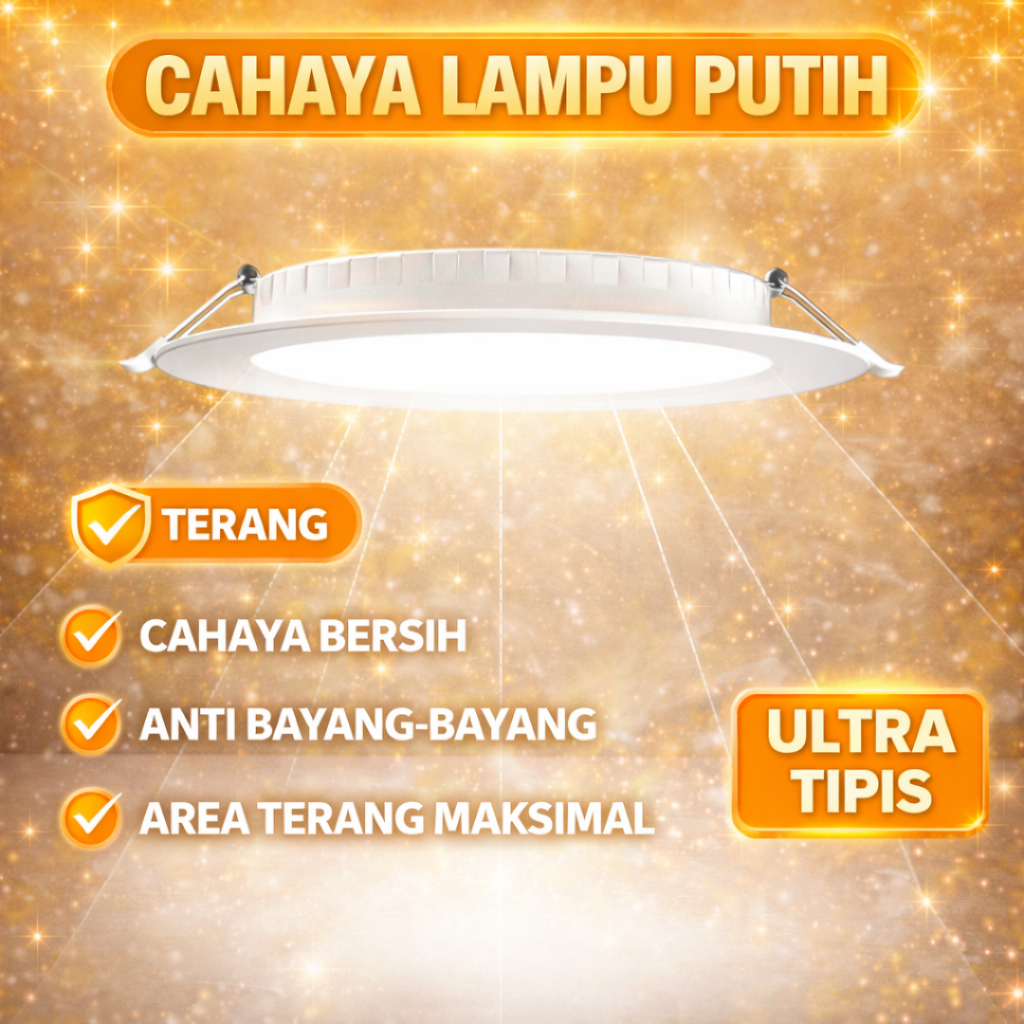 Jual Lampu Downlight LED Inbow 6W 9W 12W 18W / Downlight Panel LED ...