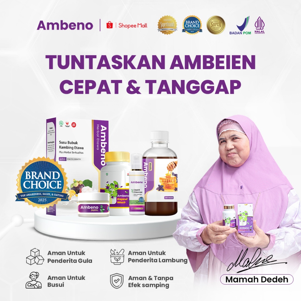 Ambeno Pengobatan Ambeien Redakan Nyeri Kempeskan Benjolan Tanpa Operasi Dijamin Halal