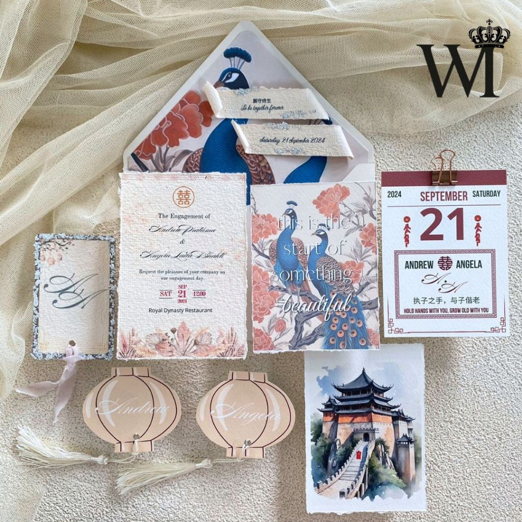 Jual [1-2 Hari Jadi] Wedding Vows Handmade Undangan Aesthetic Keepsake ...