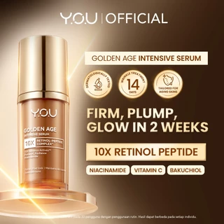 [GOLDEN AGE SERIES] YOU Golden Age Intensive Serum | Serum Anti-Aging | Bakuchiol | Pro-Retinol