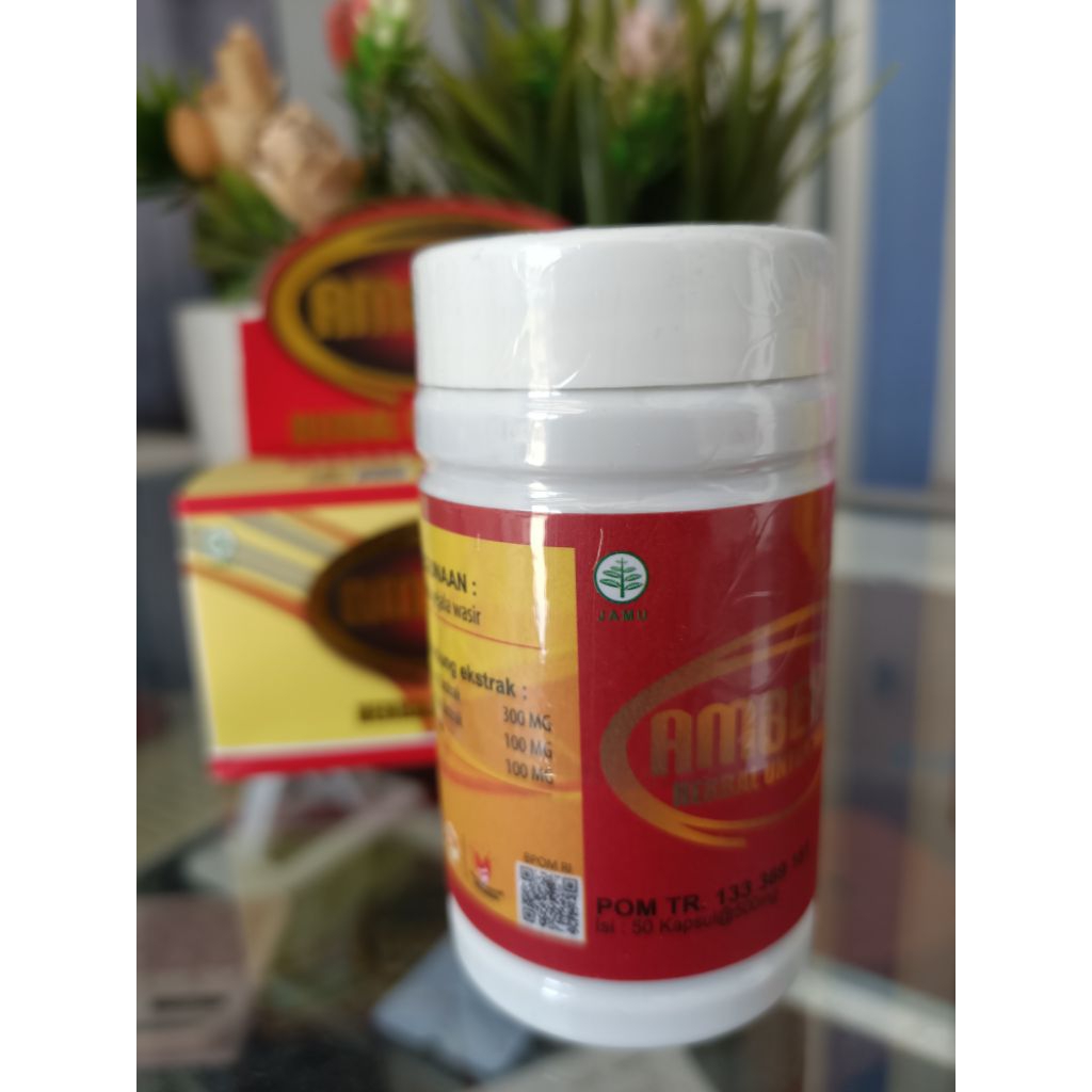 Ambenol Isi 50 Kapsul Mengobati Ambeien Dan Buang Air Berdarah