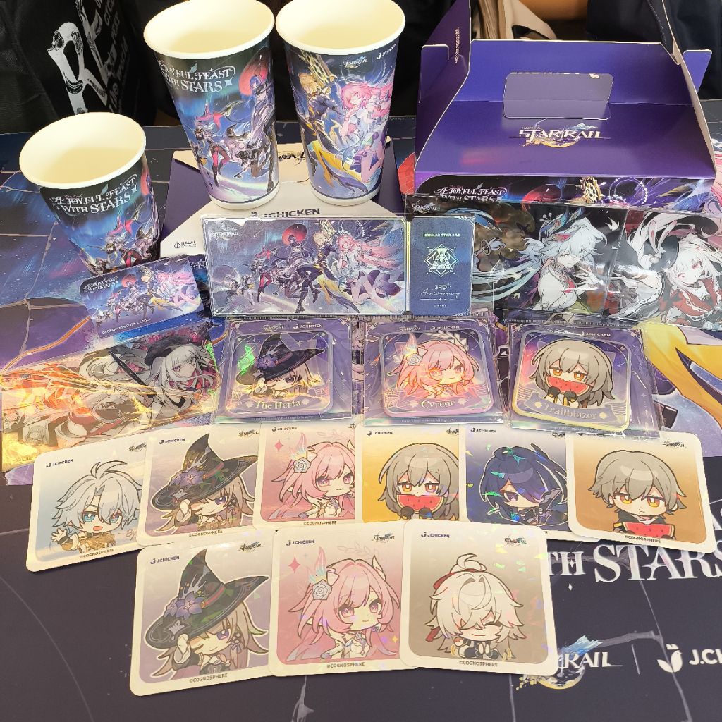 Jual [OFFICIAL] Honkai Star Rail (HSR) x Jchicken Merchandise ...