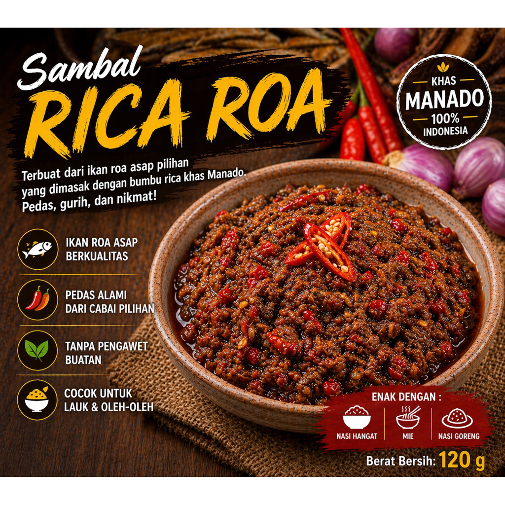 Jual Rica Roa Manado | Shopee Indonesia