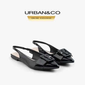 URBAN CO Fidelya Essentials Flatshoes Sepatu Kerja Slip On Wanita