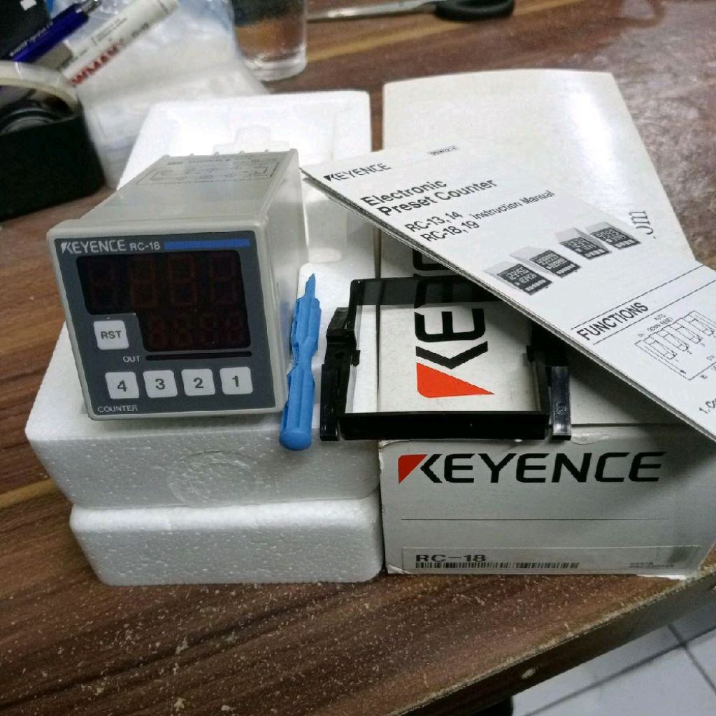 Jual KEYENCE RC-18 DIGITAL COUNTER BARANG ORIGINAL | Shopee Indonesia