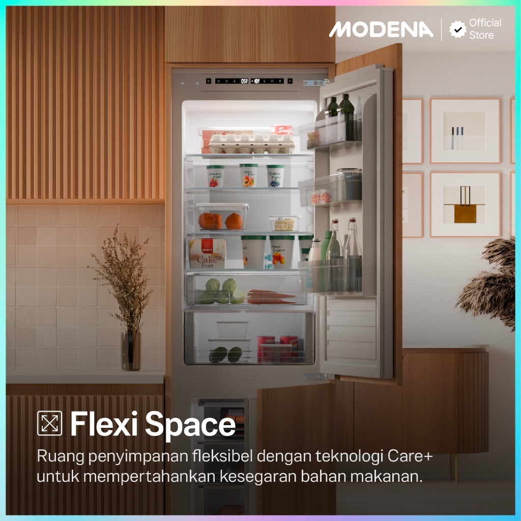 Jual MODENA Gourmet Built-in Refrigerator PowerHub™ Inverter - RF 2930 ...