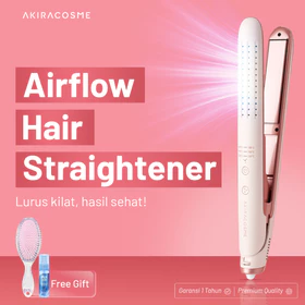 Akiracosme Catokan Rambut Airflow 2in1 Pelurus Curly Ceramic Hair Straightener V386