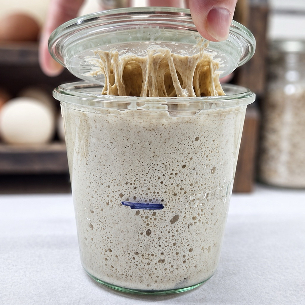 Jual Mamalab Starter Basah Sourdough Aktif dan Mature Whole Wheat ...