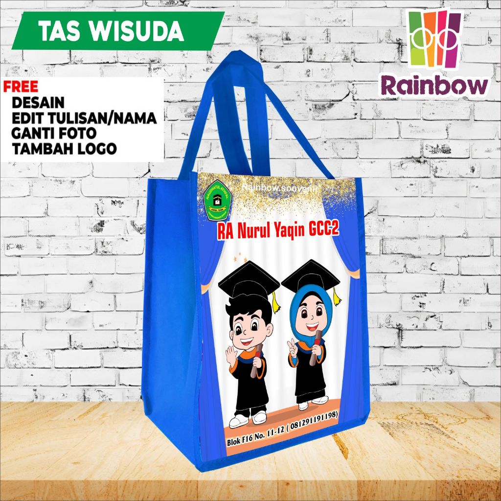 Jual TAS WISUDA CUSTOM // HAMPERS WISUDA // GRADUATION // TAS ...