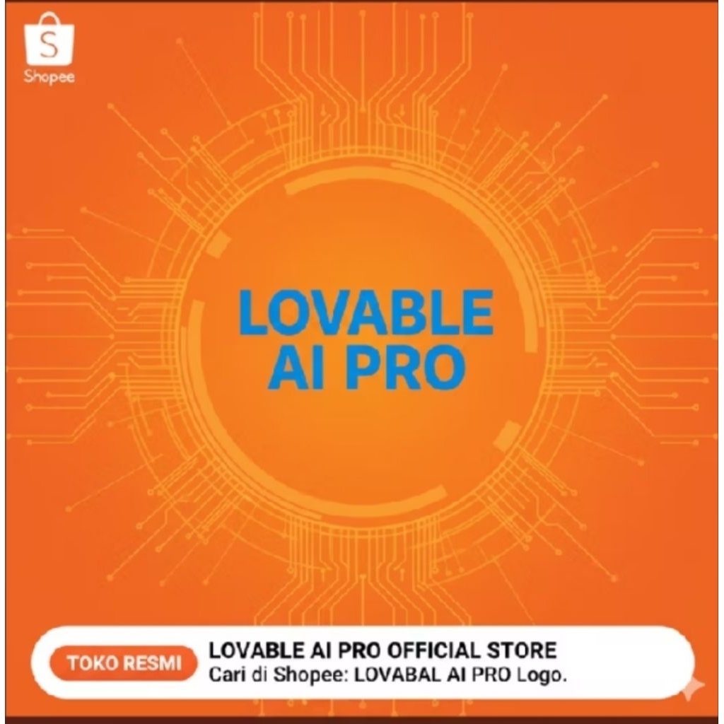 Jual Lovable AI Pro Lite 300 Kredit | Private Account | AI Coding Web ...