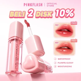 PINKFLASH Transferproof Bubble Glowy Tint Lips Liptint Bubble Long Lasting Smooth And Fresh 5