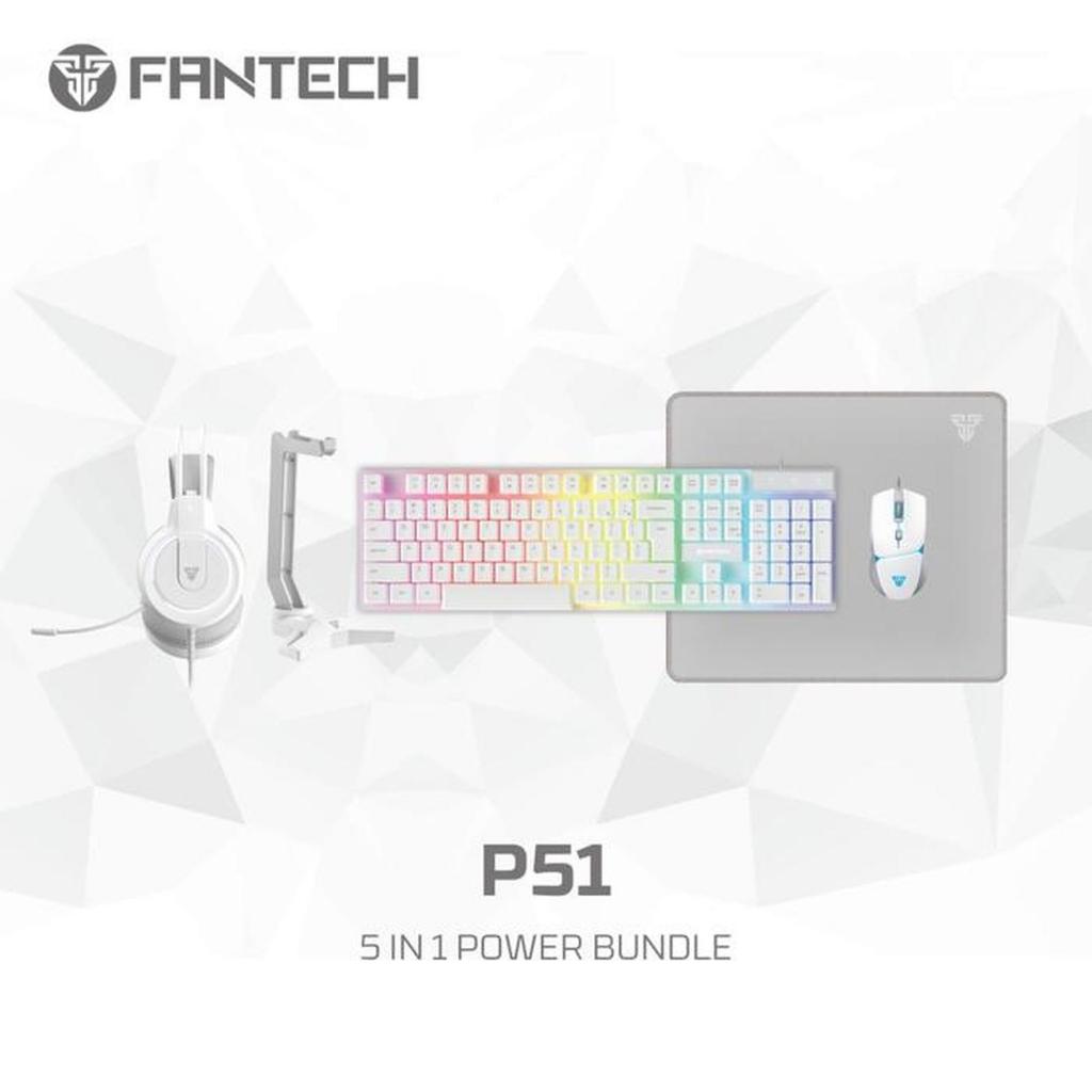 Jual Fantech 5 in 1Keyboard Gaming Combo P51 Power Bundle Gaming ...