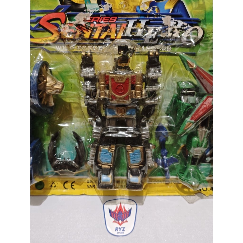 Jual Mini DX Huricanger Robo Senpujin Gouraijin Tenkujin Bootleg ...