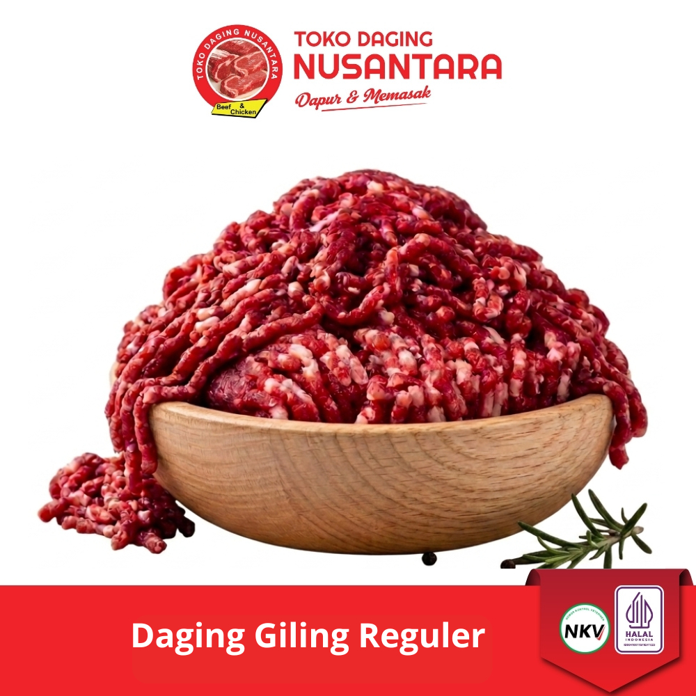 Jual Daging Giling Reguler 500gr / 1kg – Daging Cincang – Daging Sapi ...