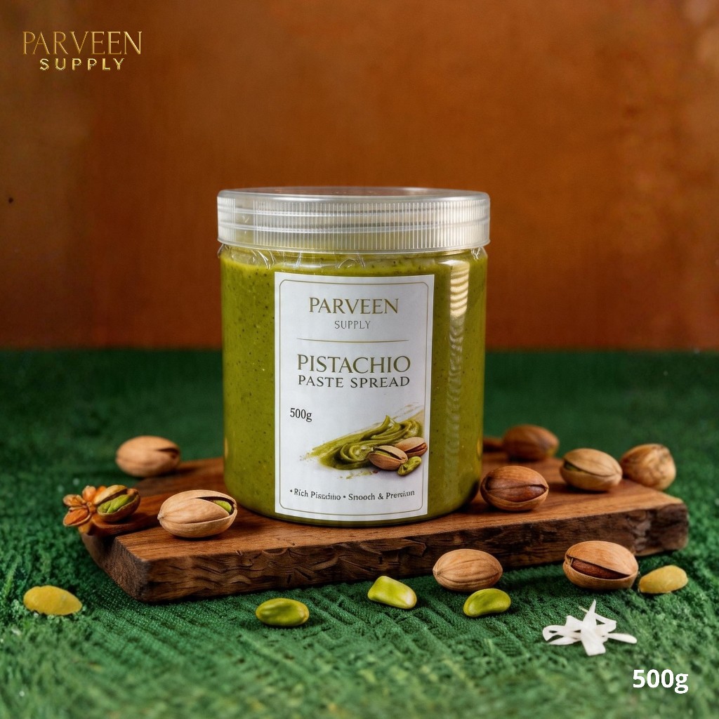 Jual PARVEEN PISTACHIO PASTE SPREAD PREMIUM | ADONAN PISTACHIO TANPA ...