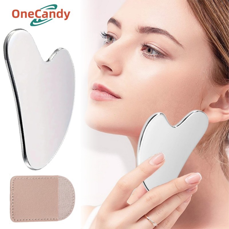 Jual Gua Sha 304 Plat Stainless Steel Untuk Terapi Pijat Menghilangkan ...