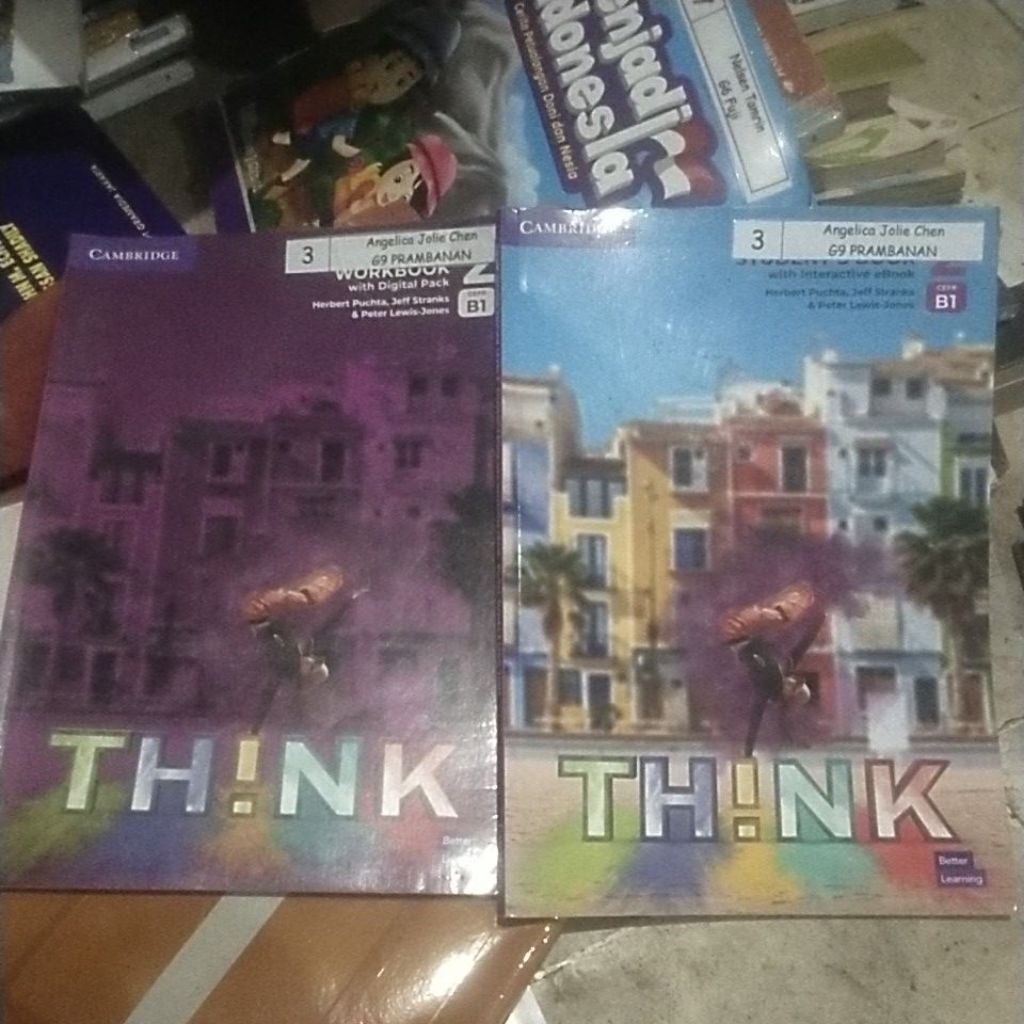 Jual think B1 Cambridge second edition (2buku) original | Shopee Indonesia