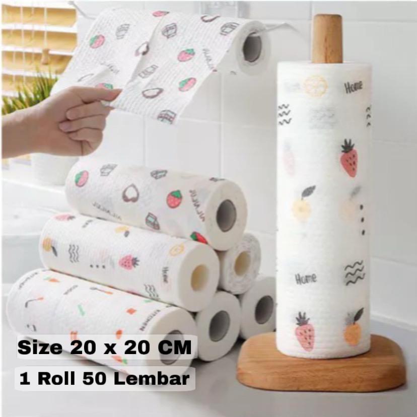 Jual MURAME Tisu Minyak Untuk Dapur - Tissue Bergambar Isi 50 Lembar ...