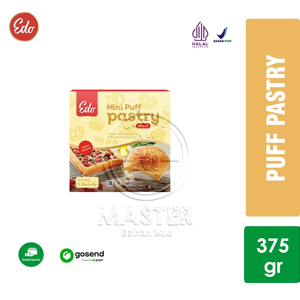 Jual Edo Mini Puff Pastry Edo 375g Siap Pakai Praktis untuk Kulit Zuppa ...