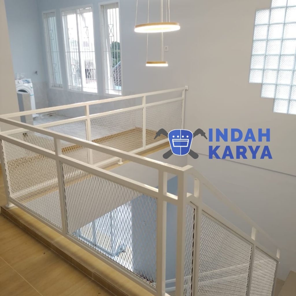 Jual railing tangga dan balkon mesh jaring expanded | Shopee Indonesia