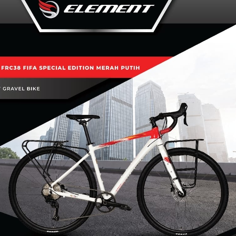 Jual Sepeda Gravel ELEMENT FRC 38 FIFA 2026 EDITION | Shopee Indonesia