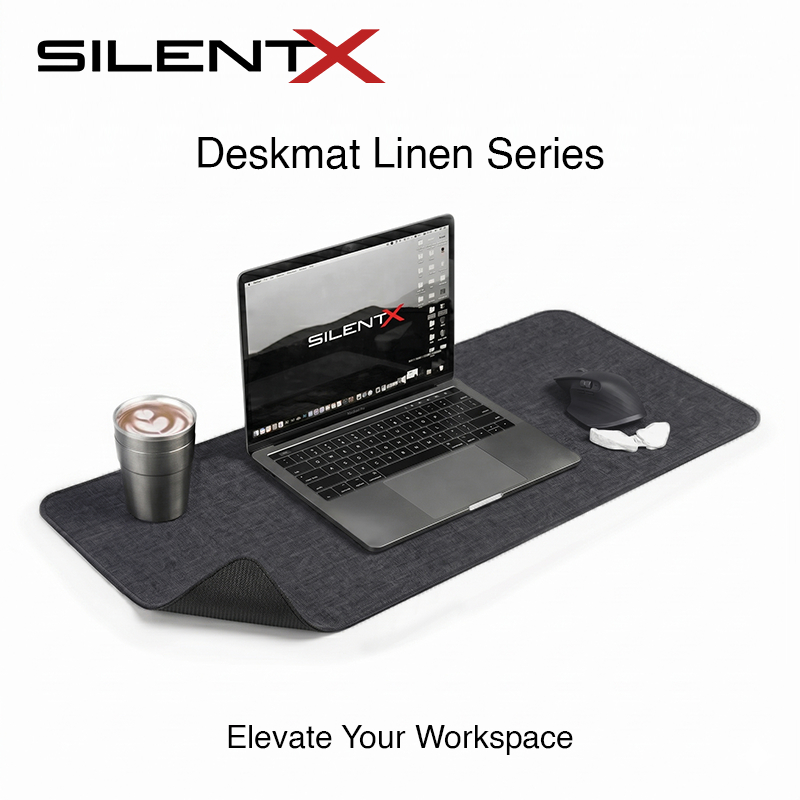 Jual Himwebstore - SilentX Deskmat Mousepad Linen Alas Meja Kerja ...