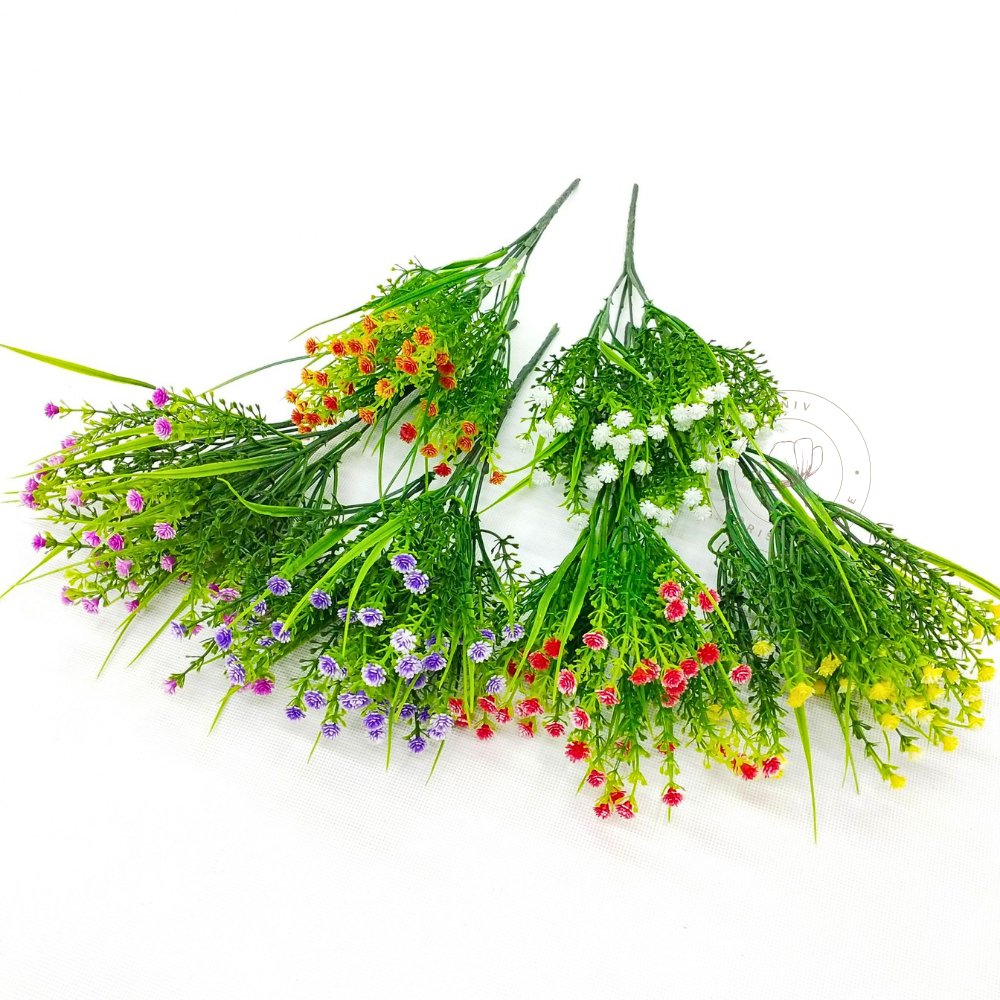 Jual BUNGA BABY BREATH RUMPUT 5 CABANG ARTIFICIAL DEKORASI HIASAN BUKET ...