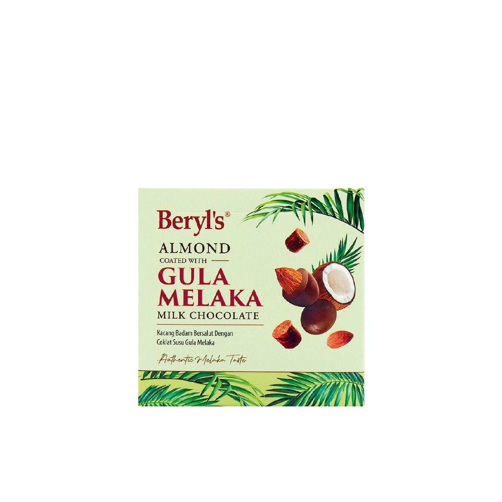 Jual BERYL'S Almond Gula Melaka Milk Chocolate 60g Rasa Gula Melaka ...