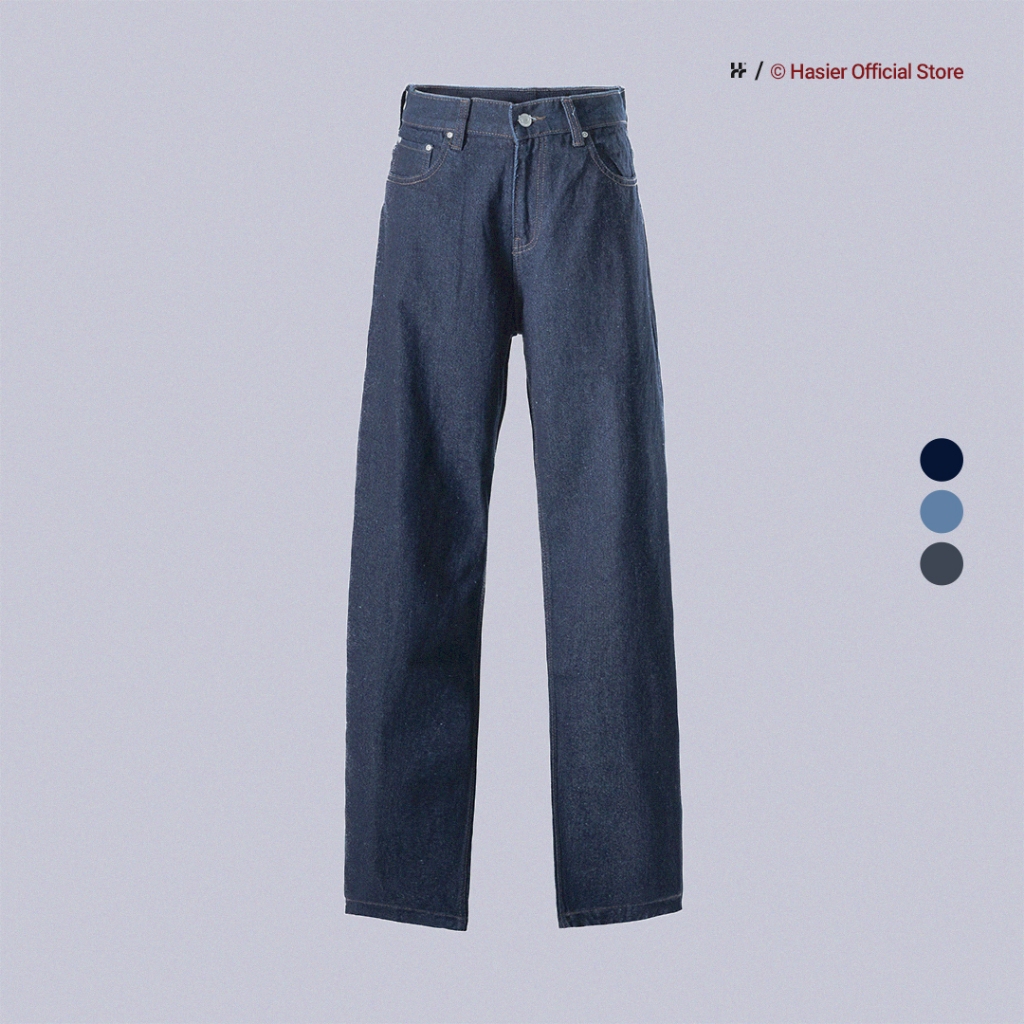 Jual HASIER Regular Straight Core Jeans | Shopee Indonesia