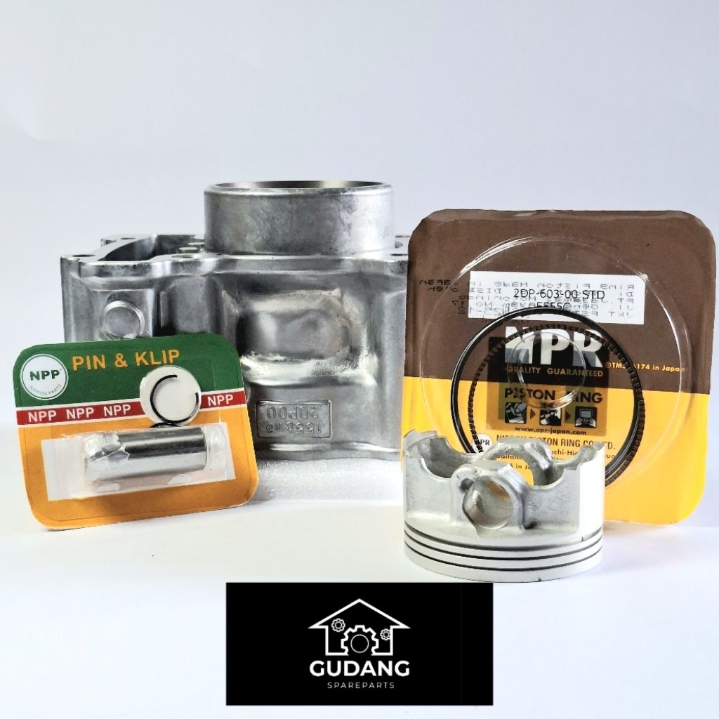 Jual PAKET BLOK SEHER + PISTON KIT Nmax/Aerox 155 2DP NPP | Shopee ...