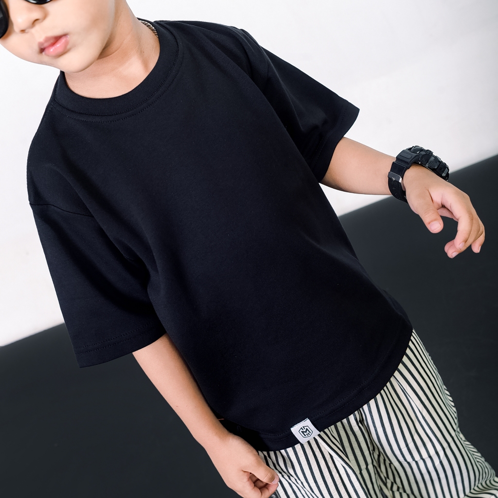 Jual MinoMini Kids - Kaos Anak Oversize Airism Coolbreeze Micro Cotton ...