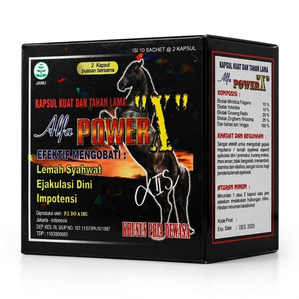 Jual KAPSUL ALFA POWER | Shopee Indonesia