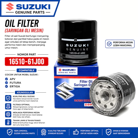 Filter Oli Saringan Oli Suzuki APV Futura Ertiga 16510-61J00 SGP