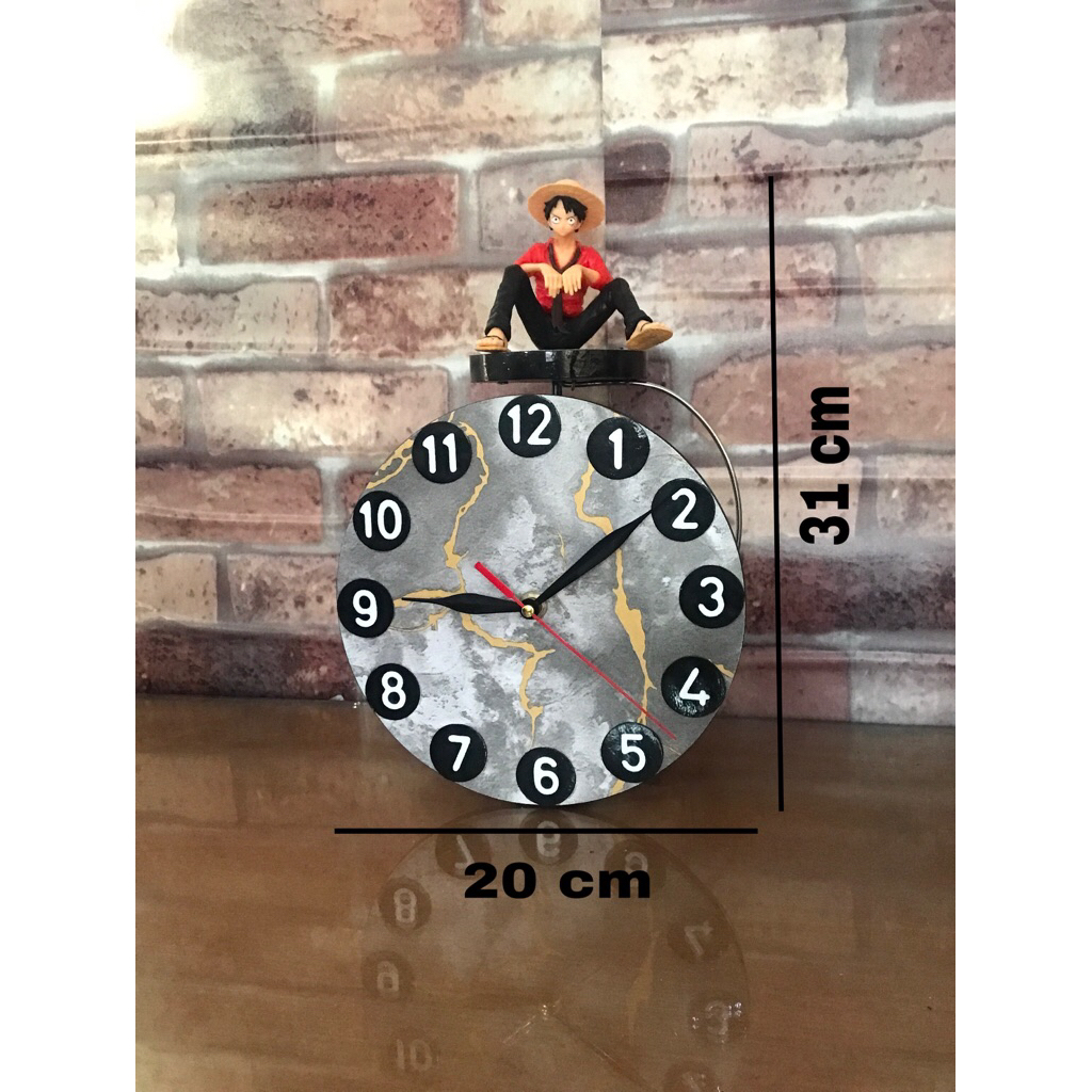 Jual Action figure anime mainan balance luffy + jam | Shopee Indonesia