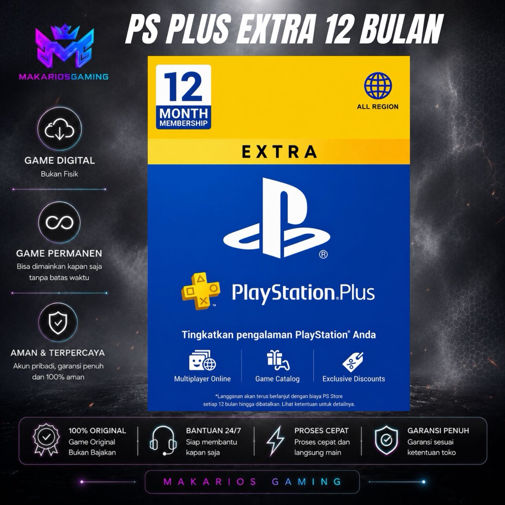 Jual Playstation Plus Terlengkap & Harga Terbaru Agustus 2026 | Shopee ...