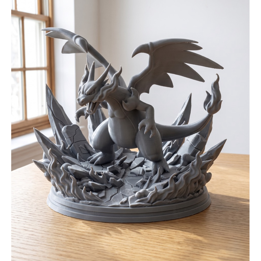Jual Mega Charizard X Epic Display Figure Diorama Pokemon Premium ...