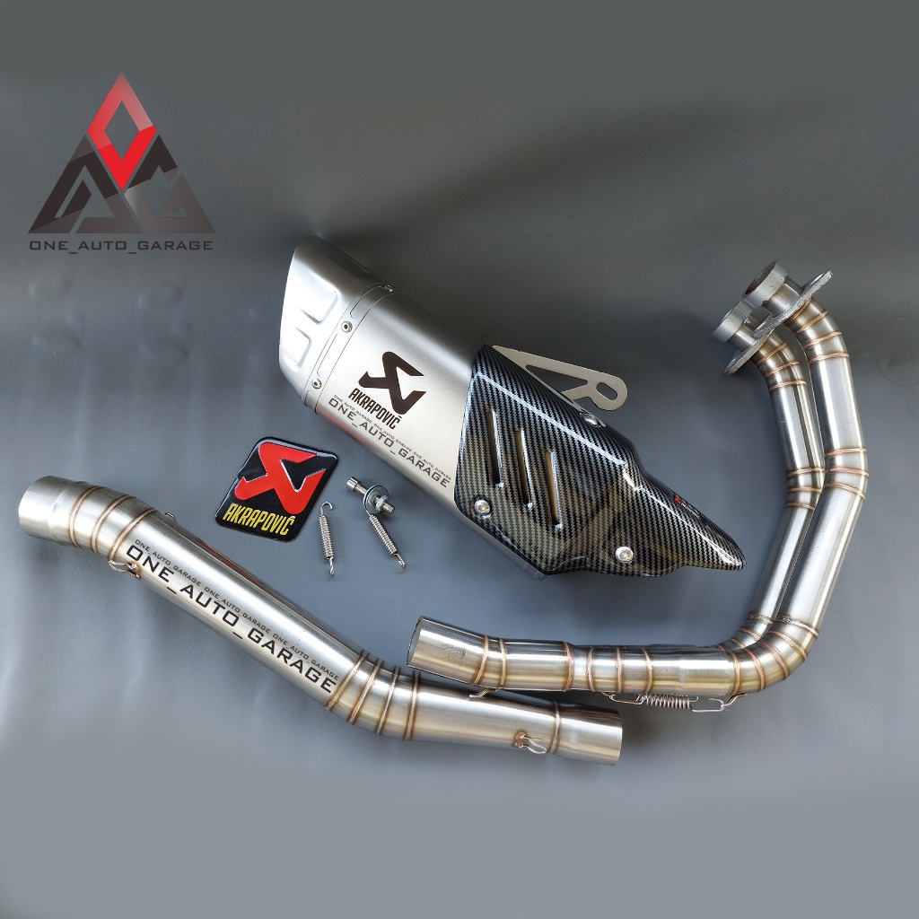 Jual KNALPOT RACING IMPORT AKRAPOVIC EVOLUTION LINE FULL SYSTEM ...
