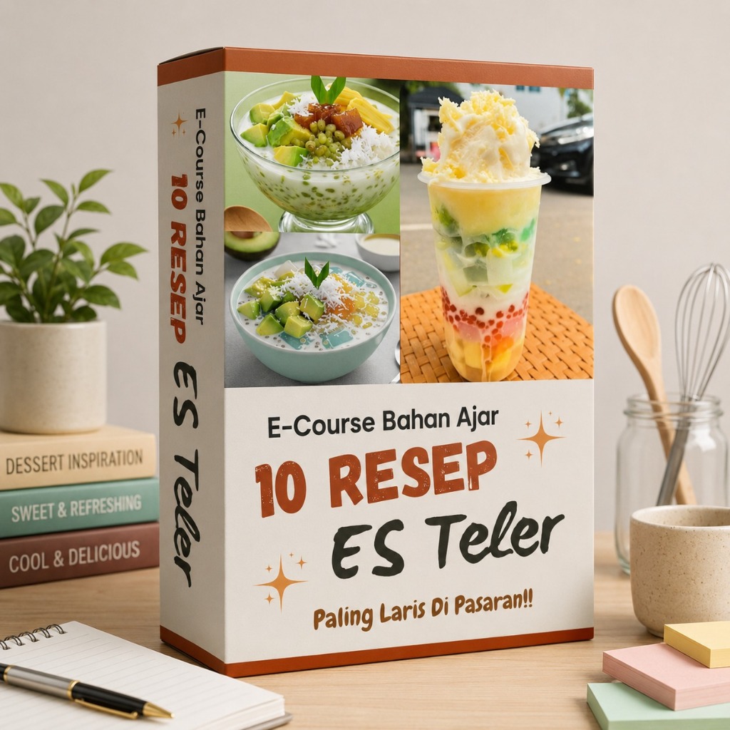 Jual E-Course Bahan Ajar - 10 Resep Es Teler Paling Rasis Di Pasaran ...