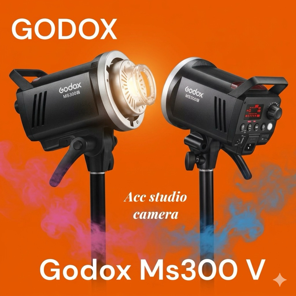 Jual Godox MS300V Studio Flash With Led Modeling Light Ms300 V | Shopee ...