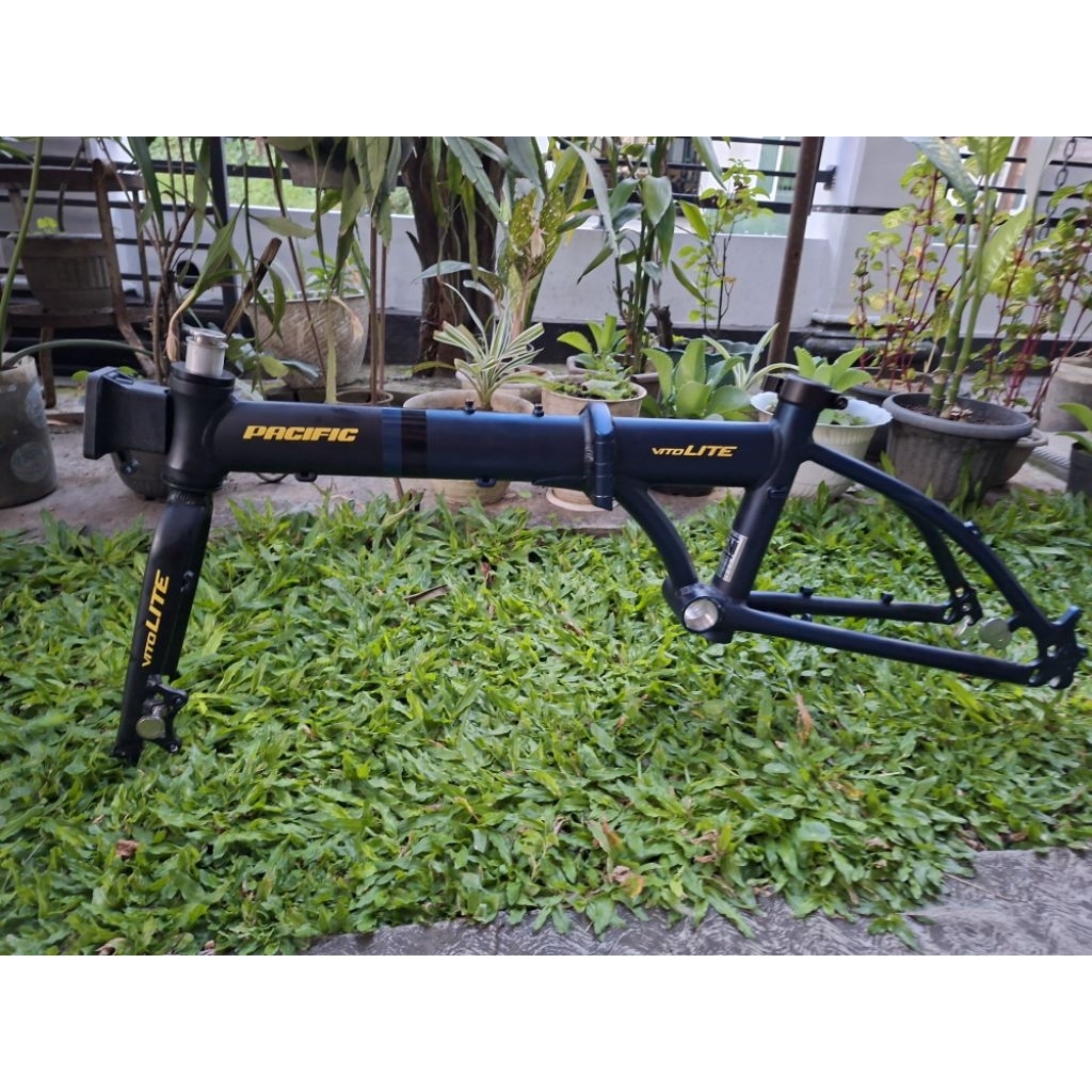 Jual frame pacific vito lite ring 16 plus sepeda lipat muluss | Shopee ...