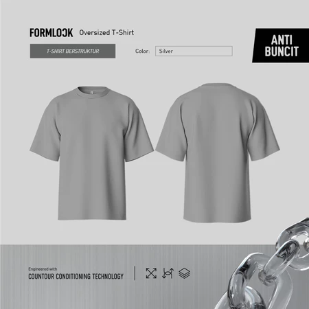 RK001 No Void Minds FORMLOCK Oversized T-Shirt Abu