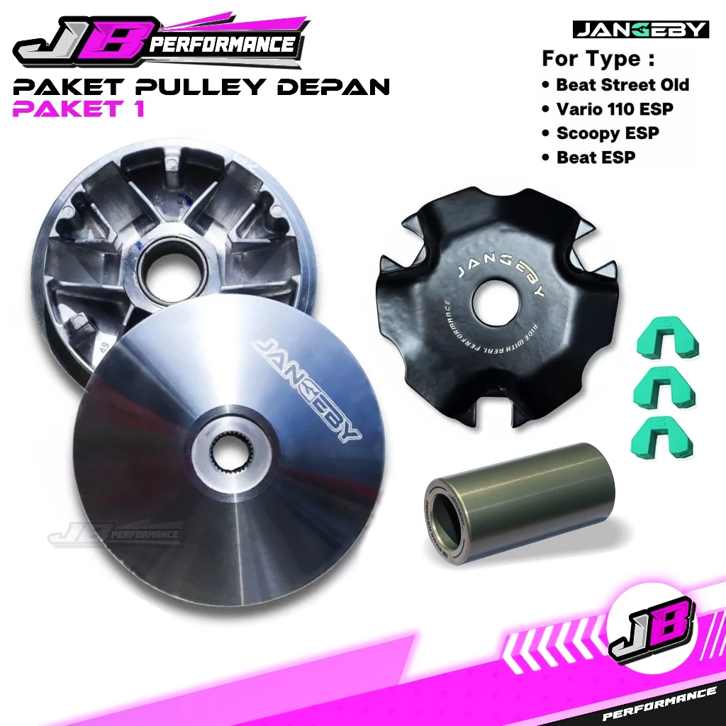 Paket Kirian Pulley Depan JANGEBY Beat ESP Scoopy ESP Vario 110 ESP K44 Pully Rumah Roller