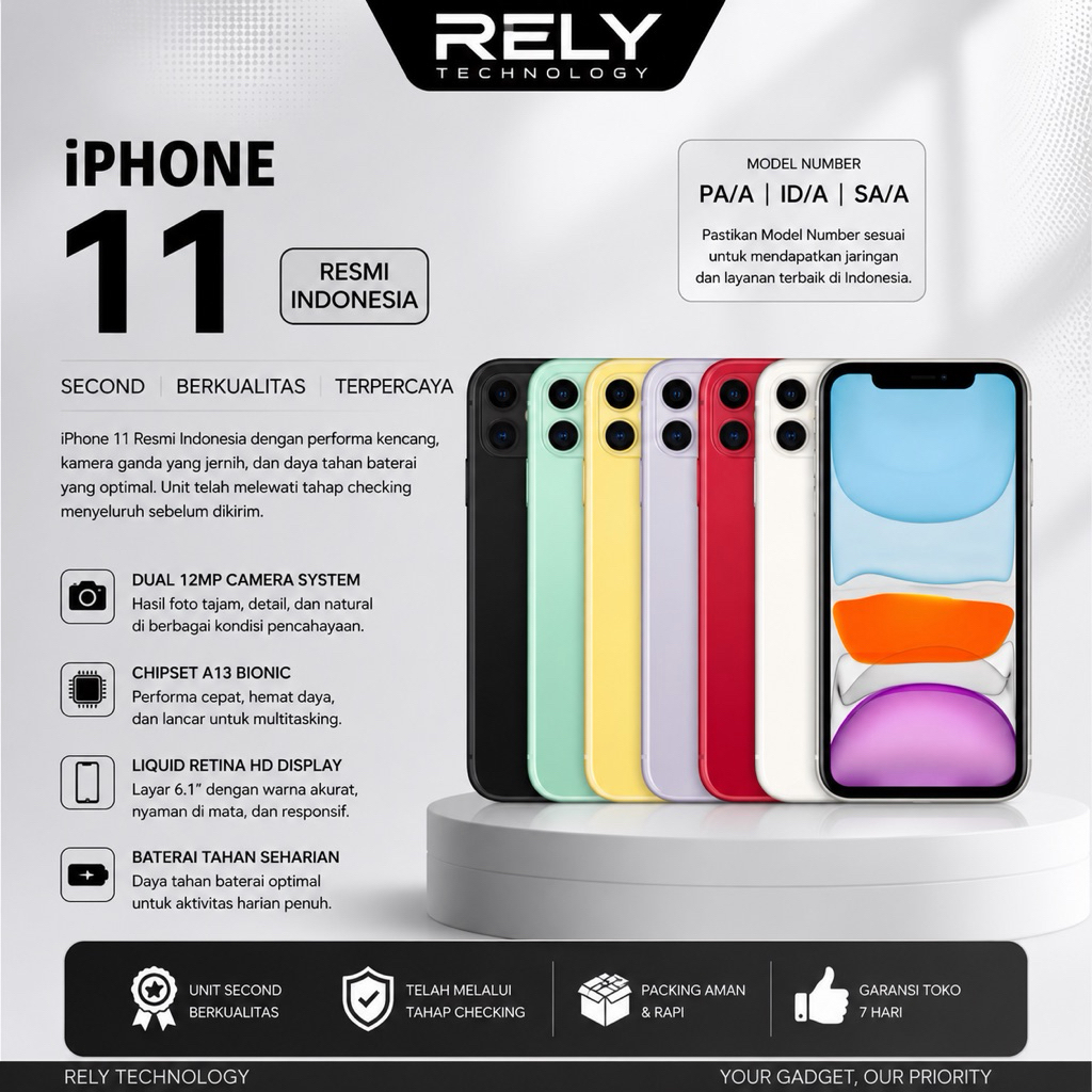 Jual iPhone 11 64 | 128 GB iBox | Digimap Resmi Indonesia Second Bekas ...