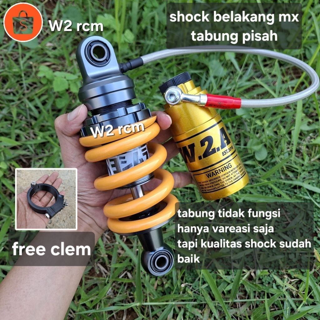 Jual SHOCK BELAKANG MX TABUNG PISAH MONOSHOCK MX TABUNG PISAH | Shopee ...