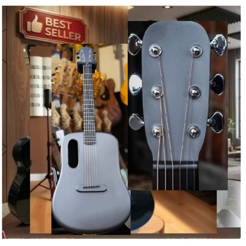 Jual GITAR AKUSTIK LAVA 3/4 FREE PACKING KAYU - SENAR CADANGAN - TANAM ...