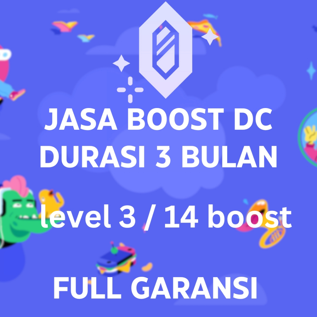 Jual Discord Boost Terlengkap & Harga Terbaru Juli 2026 | Shopee Indonesia